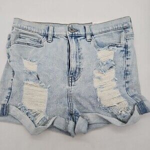 Nwt jean shorts size 9/29 high rise mom shorts Vintage Stretch Distressed